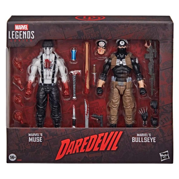 Marvel - Daredevil - Bullseye and Muse Marvel Legends Action Figure 2-Pack - Packshot 4