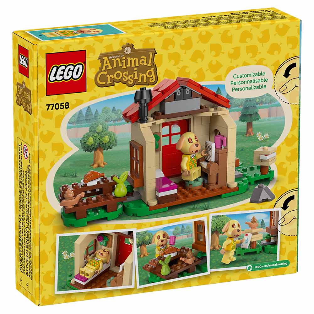 Nintendo - LEGO Animal Crossing - Goldie's Cozy House #77058 - Packshot 6