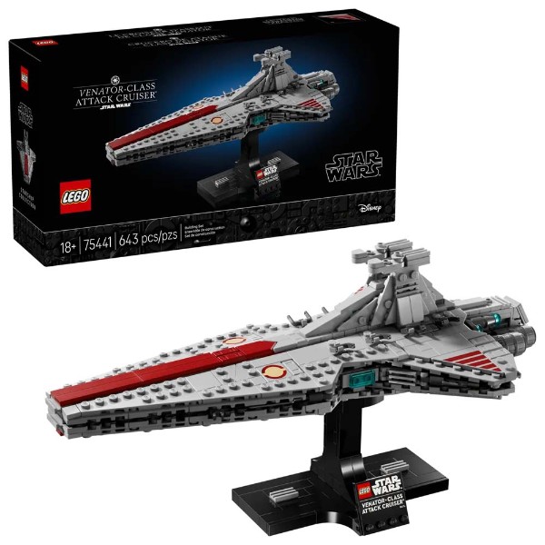 Star Wars - LEGO Venator-Class Attack Cruiser™ #75441 - Packshot 4