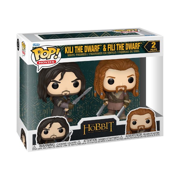 The Hobbit - Kili & Fili Pop! Vinyl Figure 2-Pack - Packshot 2