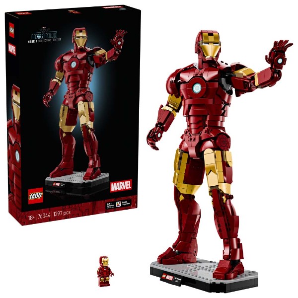 Marvel - Iron Man - LEGO Iron Man Mark 3 Collectors' Edition 76344 - Packshot 2