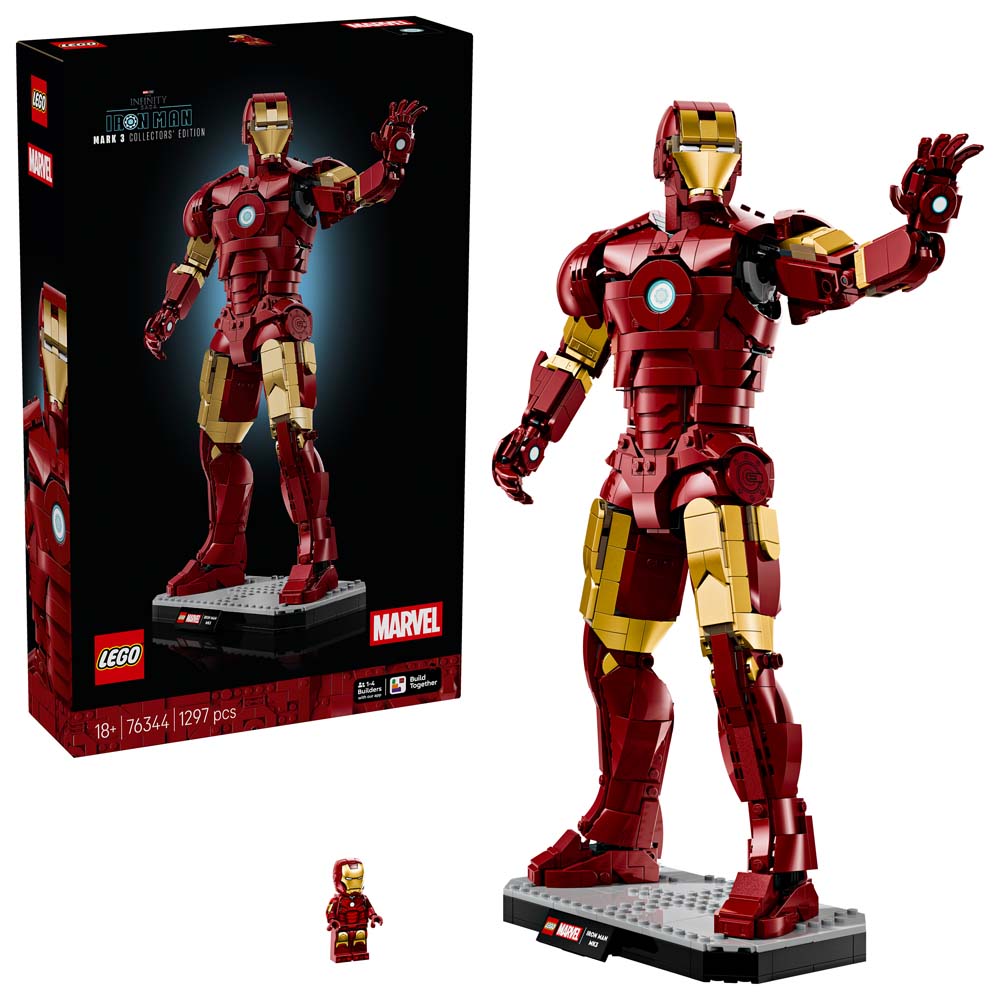 Marvel - Iron Man - LEGO Iron Man Mark 3 Collectors' Edition 76344 - Packshot 2