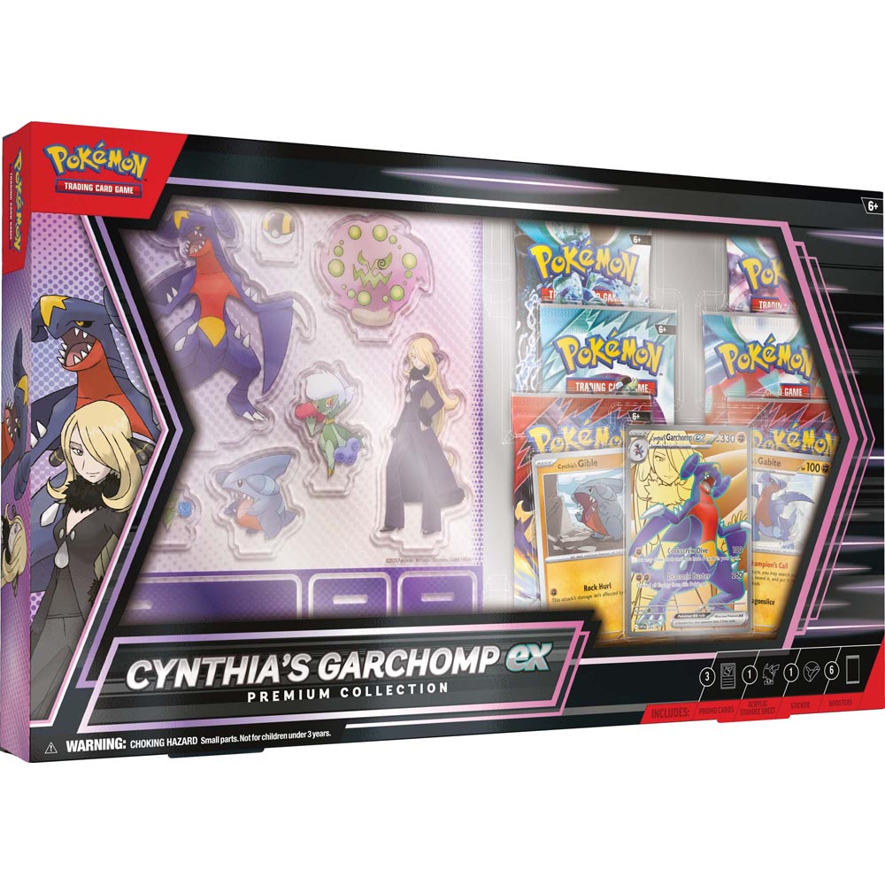 Pokemon - TCG - Cynthia’s Garchomp ex Premium Collection - Packshot 1