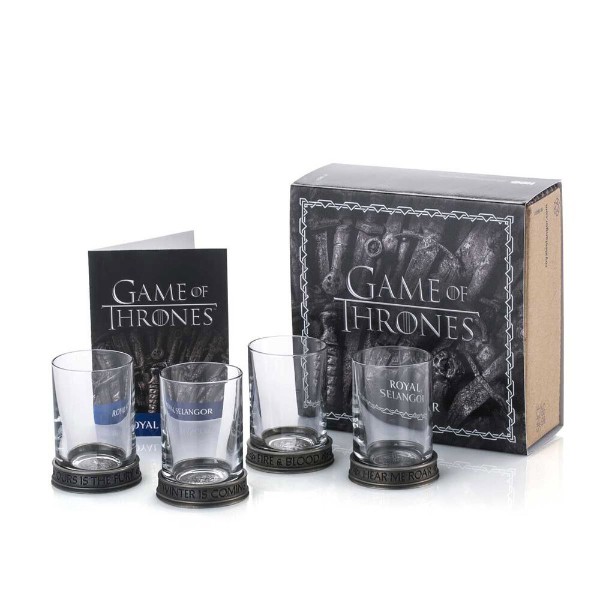 Game of Thrones - House Sigils Shot Glass 4-Pack - Packshot 1