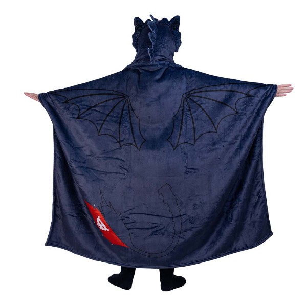 How to Train Your Dragon - Toothless Wearable Blanket - Packshot 3
