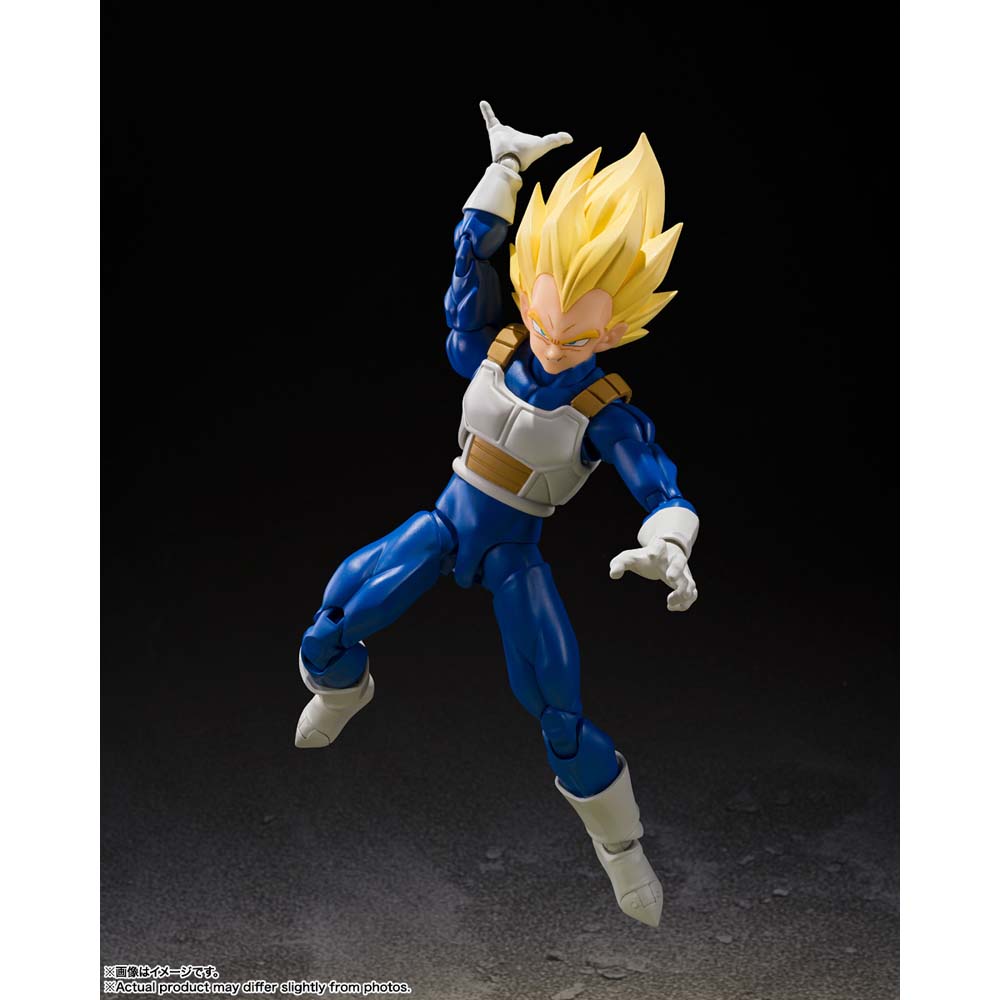 Dragon Ball Z - Super Saiyan Vegeta (Dangerous Pride) S.H.Figuarts Action Figure - Packshot 4