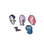 Netflix - KPop Demon Hunters - Chibi HUNTR/X Pin 5-Pack - Packshot 1