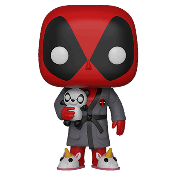 deadpool on a unicorn pop