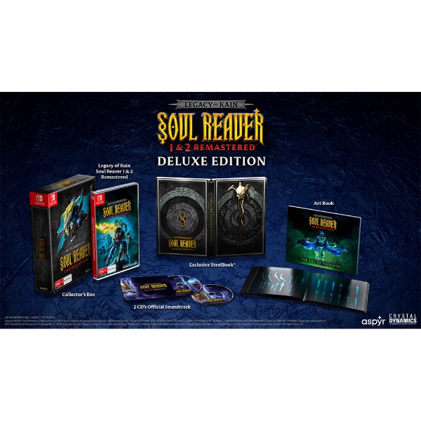 Legacy of Kain: Soul Reaver 1&2 Remastered - Deluxe Edition - Packshot 2