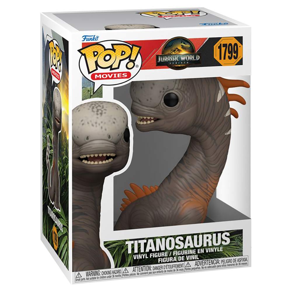 Jurassic World Rebirth - Titanosaurus Pop! Vinyl Figure - Packshot 2