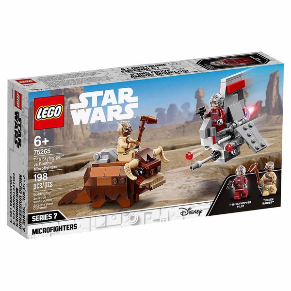 Star Wars - LEGO T-16 Skyhopper vs Bantha Microfighters - Packshot 5