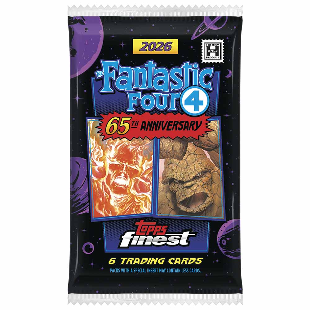Marvel  TC  2026 Topps Finest Fantastic Four Hobby Booster Pack - Toys  and Collectibles - EB Games Australia