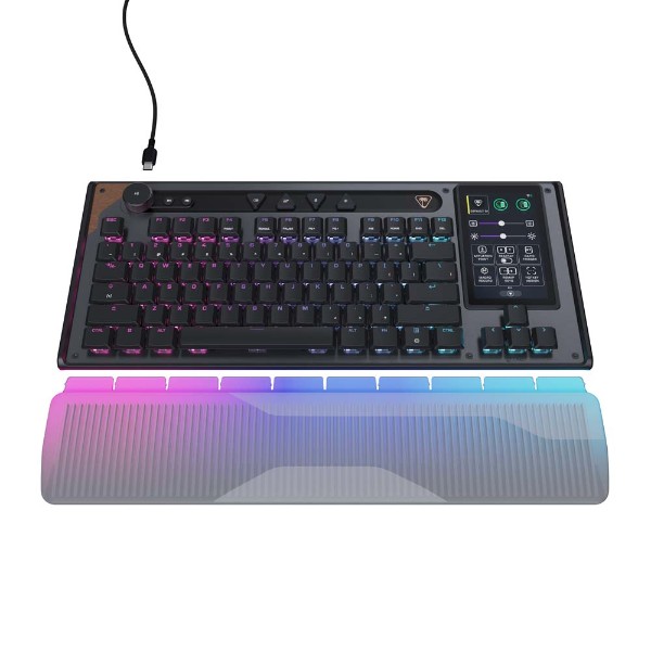 Turtle Beach - Command Series KB7 Wired Touchscreen TKL Hall-Effect Keyboard - Packshot 5
