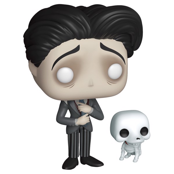 Funko Pop! Movies: La Sposa Cadavere - Victor With Scraps #986 - Figura Vinile 9,5 Cm Con Custodia Protettiva Ecotek