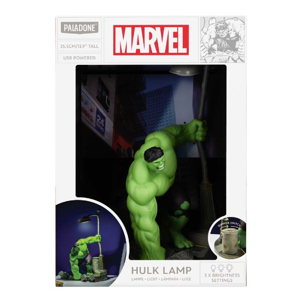 Marvel - Hulk - Lamp Post Desktop Light - Packshot 3