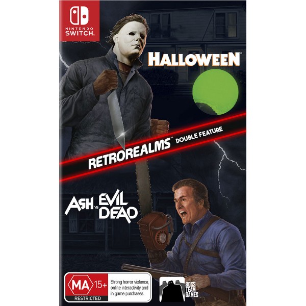Halloween & Ash vs. Evil Dead RetroRealms Double Feature - Packshot 1