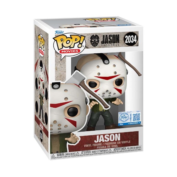 Friday the 13th - Jason Voorhees (Axe in Head) Pop! Vinyl Figure - Packshot 2
