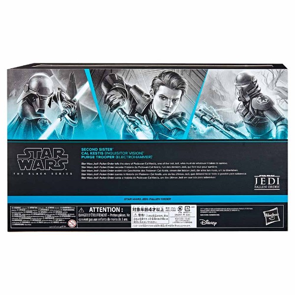 Star Wars - Jedi: Fallen Order - Black Series Inquisitor Vision Action Figure 3-Pack - Packshot 6