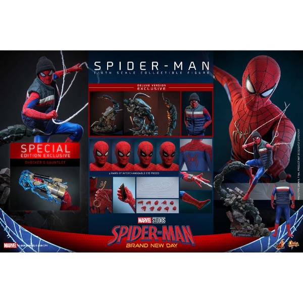 Marvel - Spider-Man - Spider-Man Deluxe Special Edition 1/6 Scale Action Figure - Packshot 2