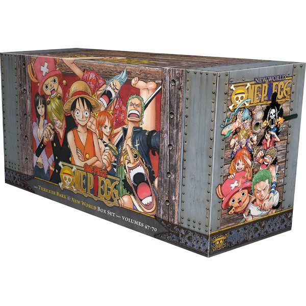One Piece Box Set 3: Thriller Bark to New World (Volumes 47 - 70