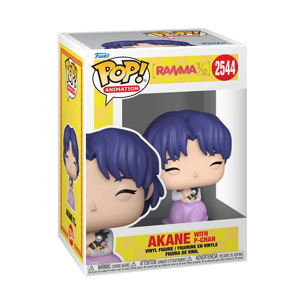 Ranma 1/2 - Akane with P-Chan Pop! Vinyl Figure - Packshot 2