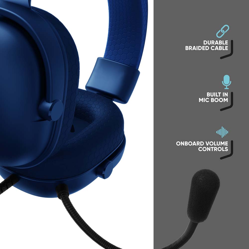 Atrix -  L Series Gaming Headset - Blue - Packshot 6