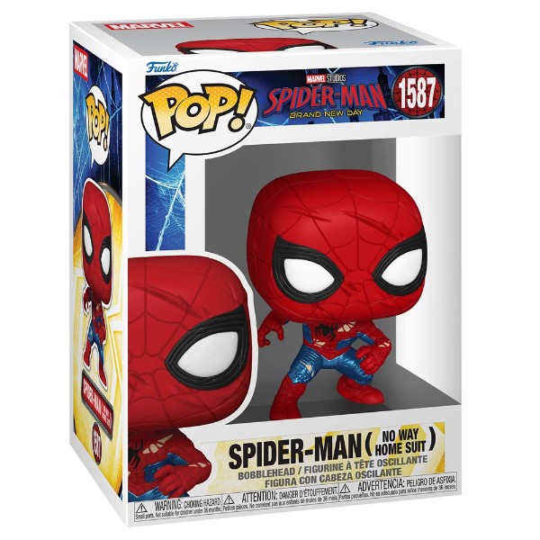Marvel - Spider-Man: Brand New Day - Spider-Man (No Way Home Suit) Pop! Vinyl Figure - Packshot 2