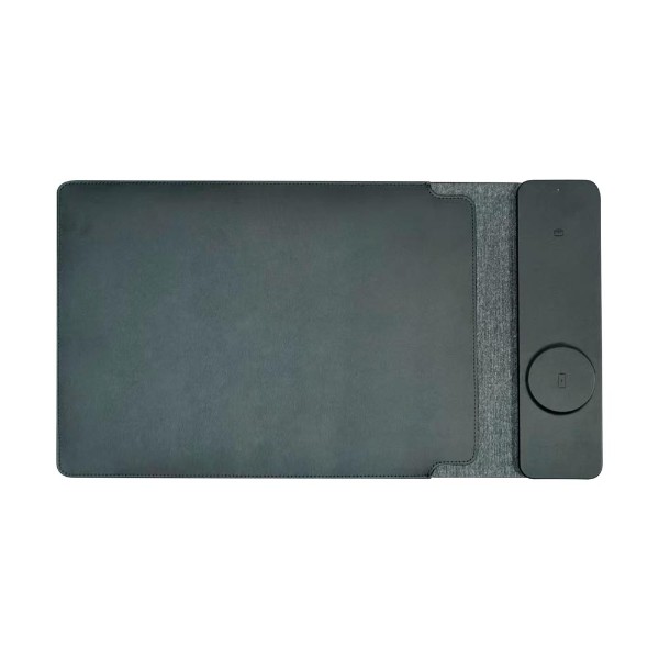 Laser Wireless Charging Laptop Sleeve Up to 16 Inch - Black - Packshot 1