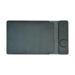 Laser Wireless Charging Laptop Sleeve Up to 16 Inch - Black
