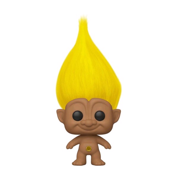 yellow troll doll