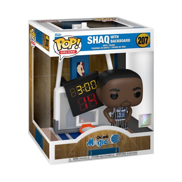 NBA - Orlando Magic - Shaquille O'Neal with Backboard Deluxe Pop! Vinyl Figure - Packshot 2