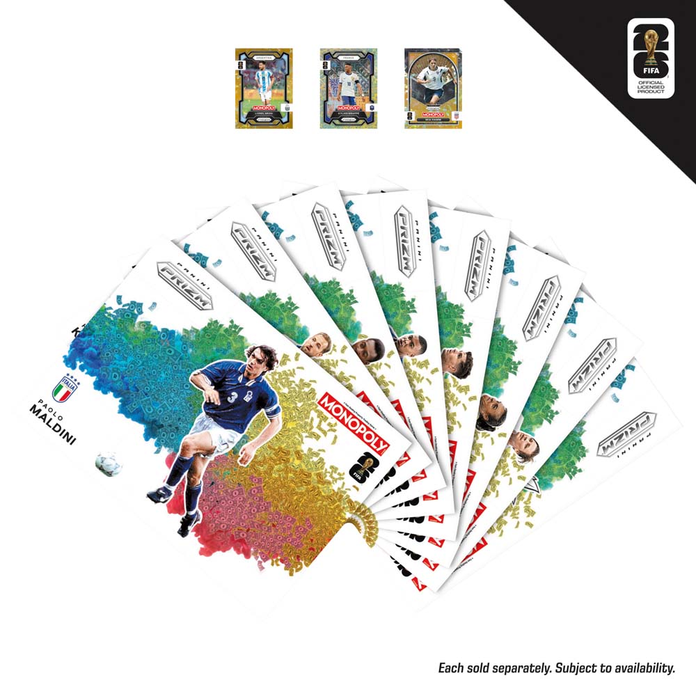 Monopoly Panini Prizm FIFA World Cup Edition Board Game - Packshot 4