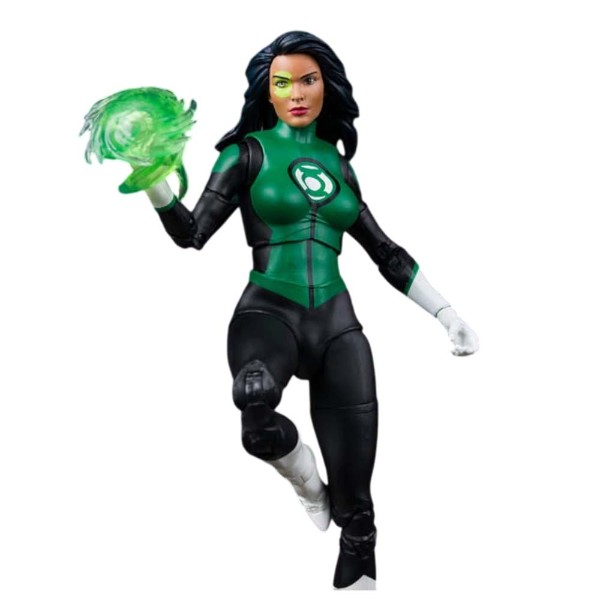 DC Comics - DC Mutiverse Green Lantern Jesscia Cruz (Green Lanterns #48) 7" Action Figure with Comic - Packshot 2