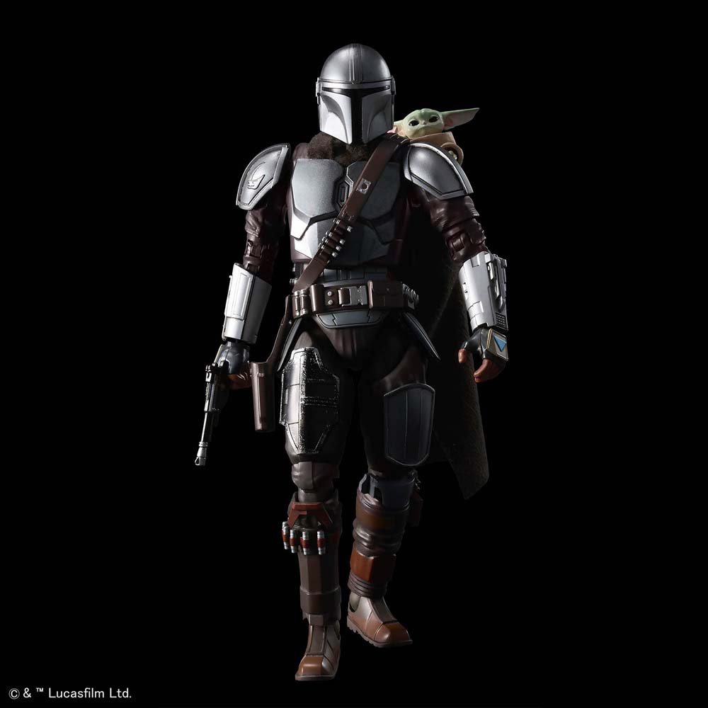 Star Wars - The Mandalorian & Grogu - The Mandalorian and Grogu 1/12 Scale Model Kit Set - Packshot 2