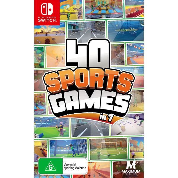 40 Sports Games in 1 - Packshot 1