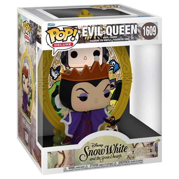 Disney - Snow White - Evil Queen Stained Glass Deluxe Pop! Vinyl Figure - Packshot 2