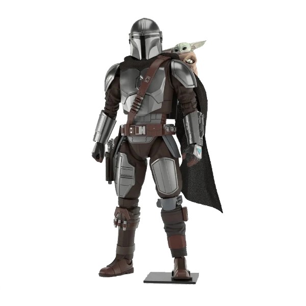 Star Wars - The Mandalorian & Grogu - The Mandalorian and Grogu 1/12 Scale Model Kit Set - Packshot 1