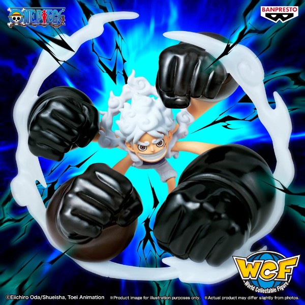 One Piece - World Collectable Figure Special Monkey D. Luffy Gear 5 (Gum-Gum Dawn Gatling) Figure - Packshot 6