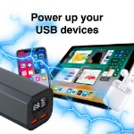 Laser 20,000mAh 100W PD Laptop Power Bank - Black - Packshot 4