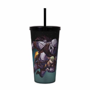 Star Wars - The Mandalorian - Tumbler with Straw