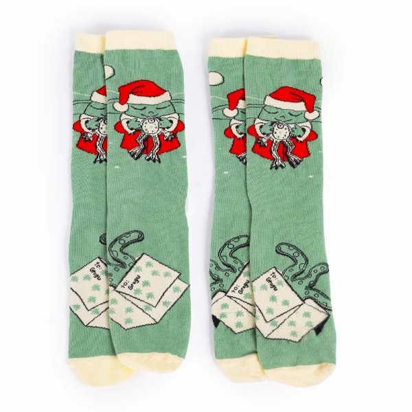 Star Wars - The Mandalorian - Grogu Christmas Crew Sock 2-Pack - Packshot 1