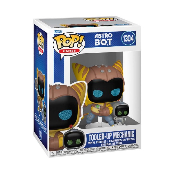 Astro Bot - Tooled-Up Mechanic Pop! Vinyl Figure - Packshot 2