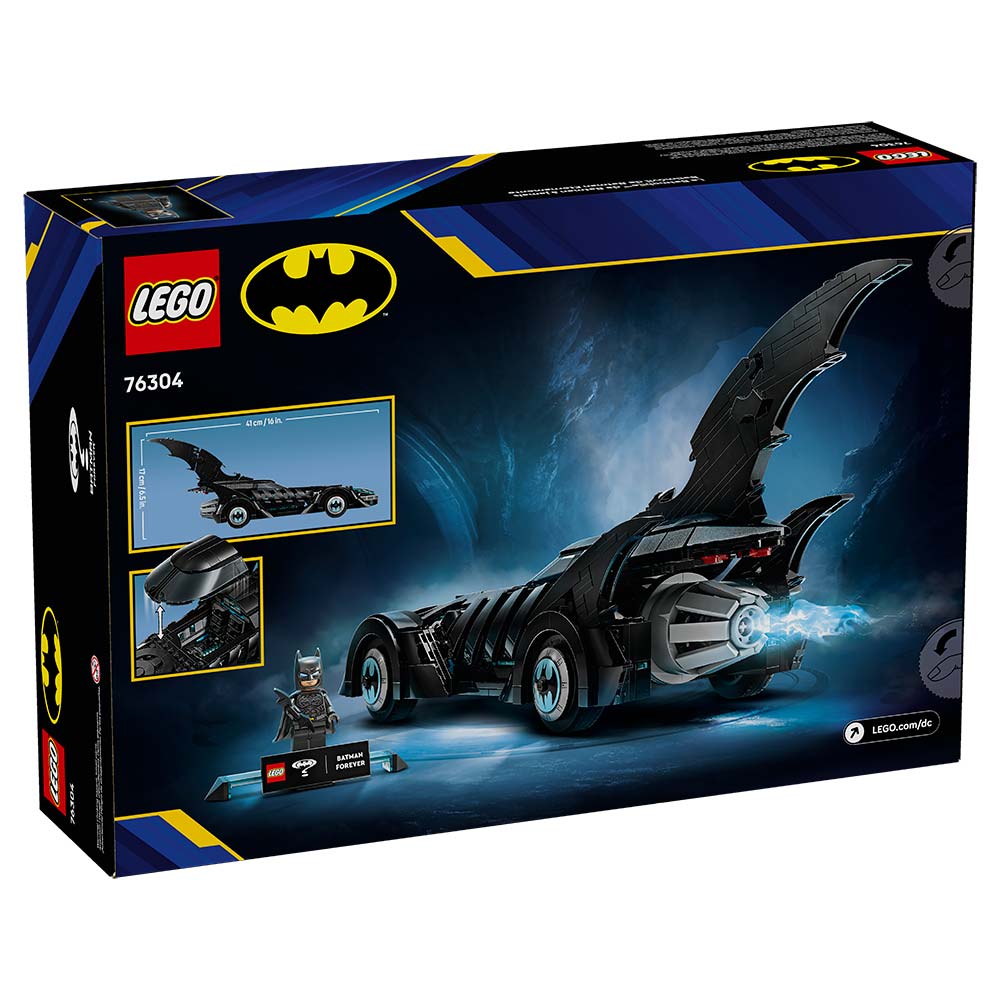 DC Comics - LEGO Batman Forever Batmobile 76304 - Packshot 6