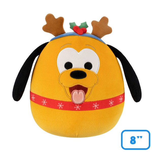 Disney - Christmas Reindeer Pluto 8" Squishmallow Plush - Packshot 1