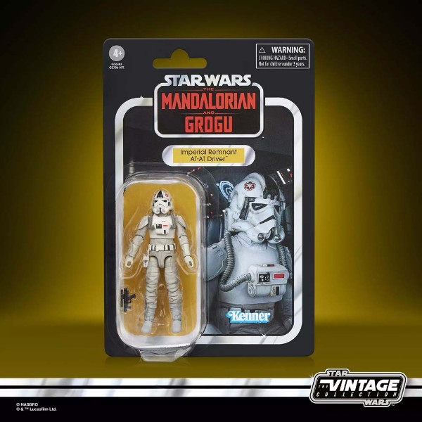 Star Wars - The Mandalorian & Grogu - The Vintage Collection Imperial Remnant AT-AT Driver Figure - Packshot 3