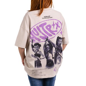 Netflix - KPop Demon Hunters - HUNTR/X Tour Oversized T-Shirt
