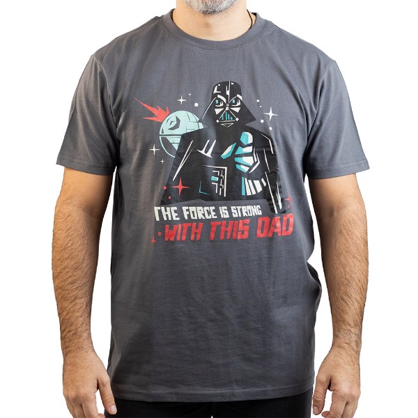 Star Wars The Force is Strong With This Dad T-Shirt Clothing