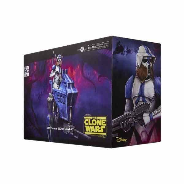 Star Wars - The Black Series - ARF Trooper (501st) & AT-RT Action Figure Set - Packshot 2