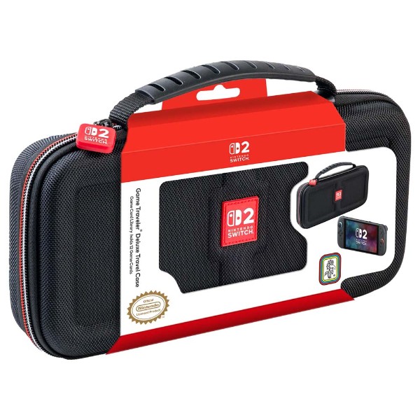 Game Traveler Deluxe Travel Case for Nintendo Switch 2 - Black - Packshot 4