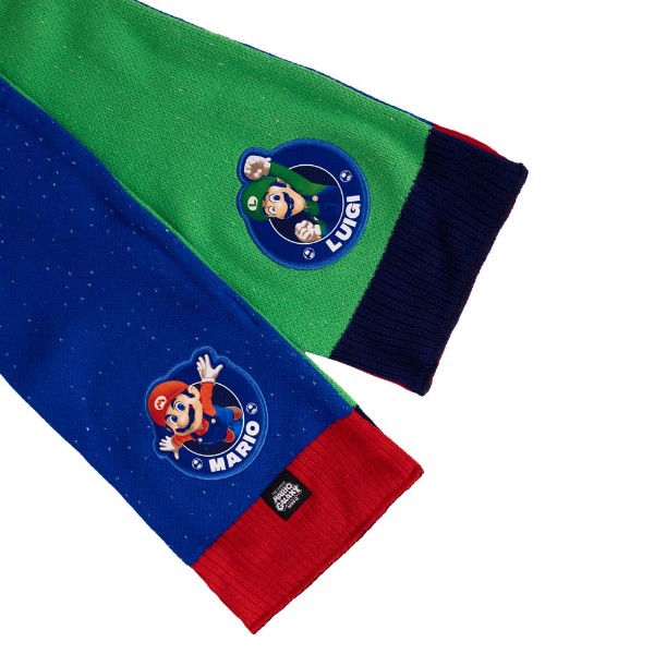 Nintendo - Super Mario Bros - Mario & Luigi Scarf - Packshot 1